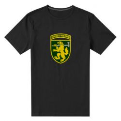 Мужская футболка премиум 68-ая отдельная егерьская бригада - PrintSalon