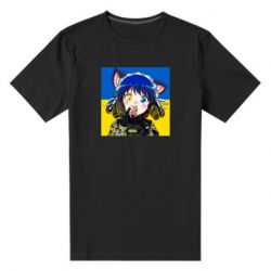 Мужская футболка премиум Аниме Украина - PrintSalon