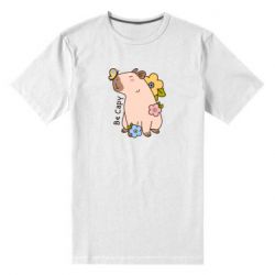 Мужская футболка премиум Be Capy - PrintSalon