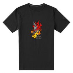 Мужская футболка премиум Гори полыхай - PrintSalon