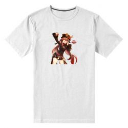 Мужская футболка премиум Ху Тао Геншин - PrintSalon