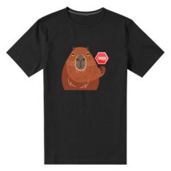 Мужская футболка премиум Капибара. Error - PrintSalon