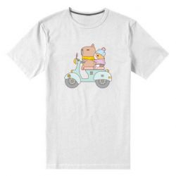 Мужская футболка премиум Капибара и Морская свинка - PrintSalon