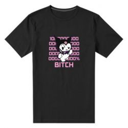 Мужская футболка премиум Kuromi bitch - PrintSalon