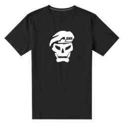 Чоловіча преміум футболка Skull ДШВ - PrintSalon