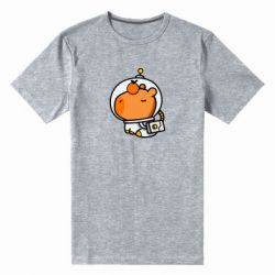Мужская футболка премиум Space Capybara - PrintSalon