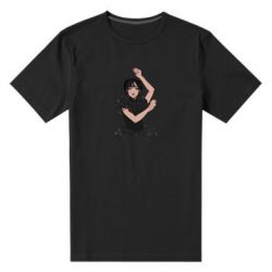 Мужская футболка премиум Уэнсдей арт - PrintSalon