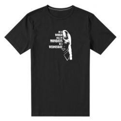 Мужская футболка премиум Wednesday girl - PrintSalon