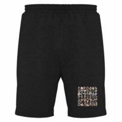 Мужские шорты Коты мем. - PrintSalon