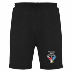 Мужские шорты Украина с Грузией - PrintSalon