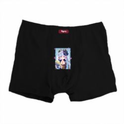 Трусы-боксеры Аяка в рамке - PrintSalon