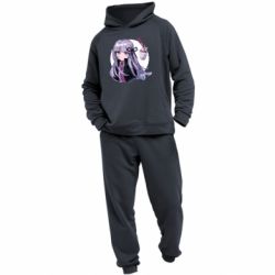 Мужской костюм Kyoko Kirigiri glitch art - PrintSalon