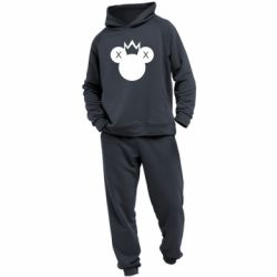 Мужской костюм Mickey with a crown - PrintSalon