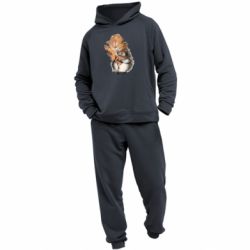 Мужской костюм Осенний ежик - PrintSalon