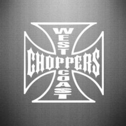Наклейка Choppers-PrintSalon Наклейка Choppers