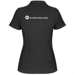 Женское поло Chrysler Logo - PrintSalon