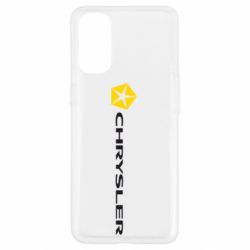 Чехол для Oppo Reno 4 Chrysler Logo - PrintSalon