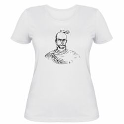 Женская футболка Чубатий козак - PrintSalon