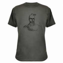 Камуфляжная футболка Чубатий козак