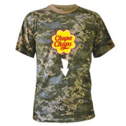 Камуфляжная футболка Chupa Chups - PrintSalon