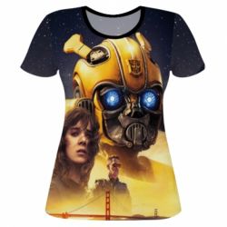 Женская футболка 3D Cinema Bumblebee - PrintSalon