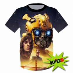 Дитяча 3D футболка Cinema Bumblebee