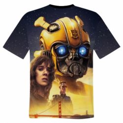 Мужская футболка 3D Cinema Bumblebee - PrintSalon