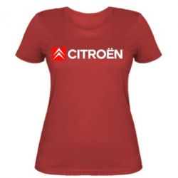 Женская футболка Citroën Logo - PrintSalon