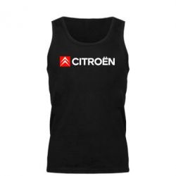 Мужская майка Citroën Logo - PrintSalon