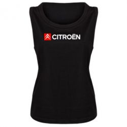 Женская майка Citroën Logo - PrintSalon