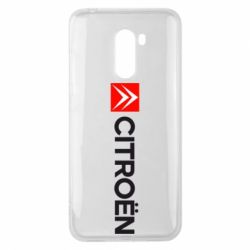 Чехол для Xiaomi Pocophone F1 Citroën Logo - PrintSalon