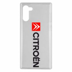 Чехол для Samsung Note 10 Citroën Logo - PrintSalon