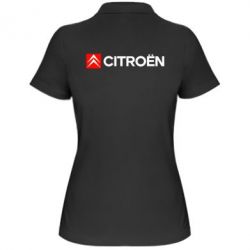 Женское поло Citroën Logo - PrintSalon