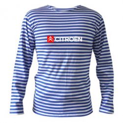 Тельняшка с длинным рукавом Citroën Logo - PrintSalon