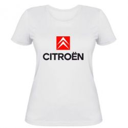 Женская футболка CITROEN 2 - PrintSalon