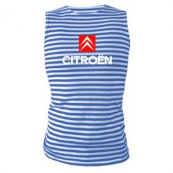 Майка-тельняшка CITROEN 2 - PrintSalon