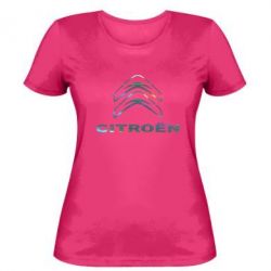 Женская футболка Citroen Голограмма - PrintSalon