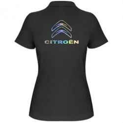 Женское поло Citroen Голограмма - PrintSalon