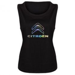 Женская майка Citroen Голограмма - PrintSalon