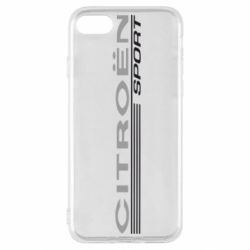 Чехол для iPhone SE 2020 Citroen Спорт - PrintSalon