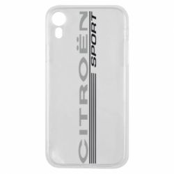 Чехол для iPhone XR Citroen Спорт - PrintSalon