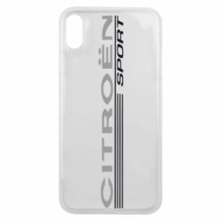 Чехол для iPhone Xs Max Citroen Спорт - PrintSalon