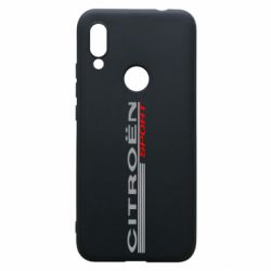 Чехол для Xiaomi Redmi 7 Citroen Спорт - PrintSalon