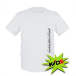 Детская футболка Citroen Спорт