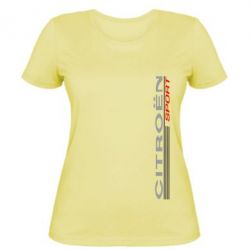 Женская футболка Citroen Спорт