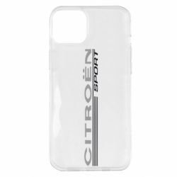 Чехол для iPhone 14 Plus Citroen Спорт - PrintSalon