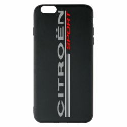 Чехол для iPhone 6 Plus/6S Plus Citroen Спорт - PrintSalon