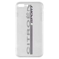 Чехол для iPhone 8 Plus Citroen Спорт - PrintSalon