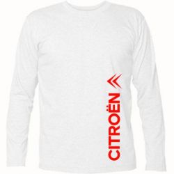 Футболка с длинным рукавом Citroen Vert - PrintSalon