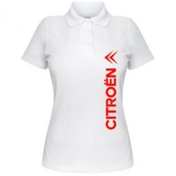 Женское поло Citroen Vert - PrintSalon